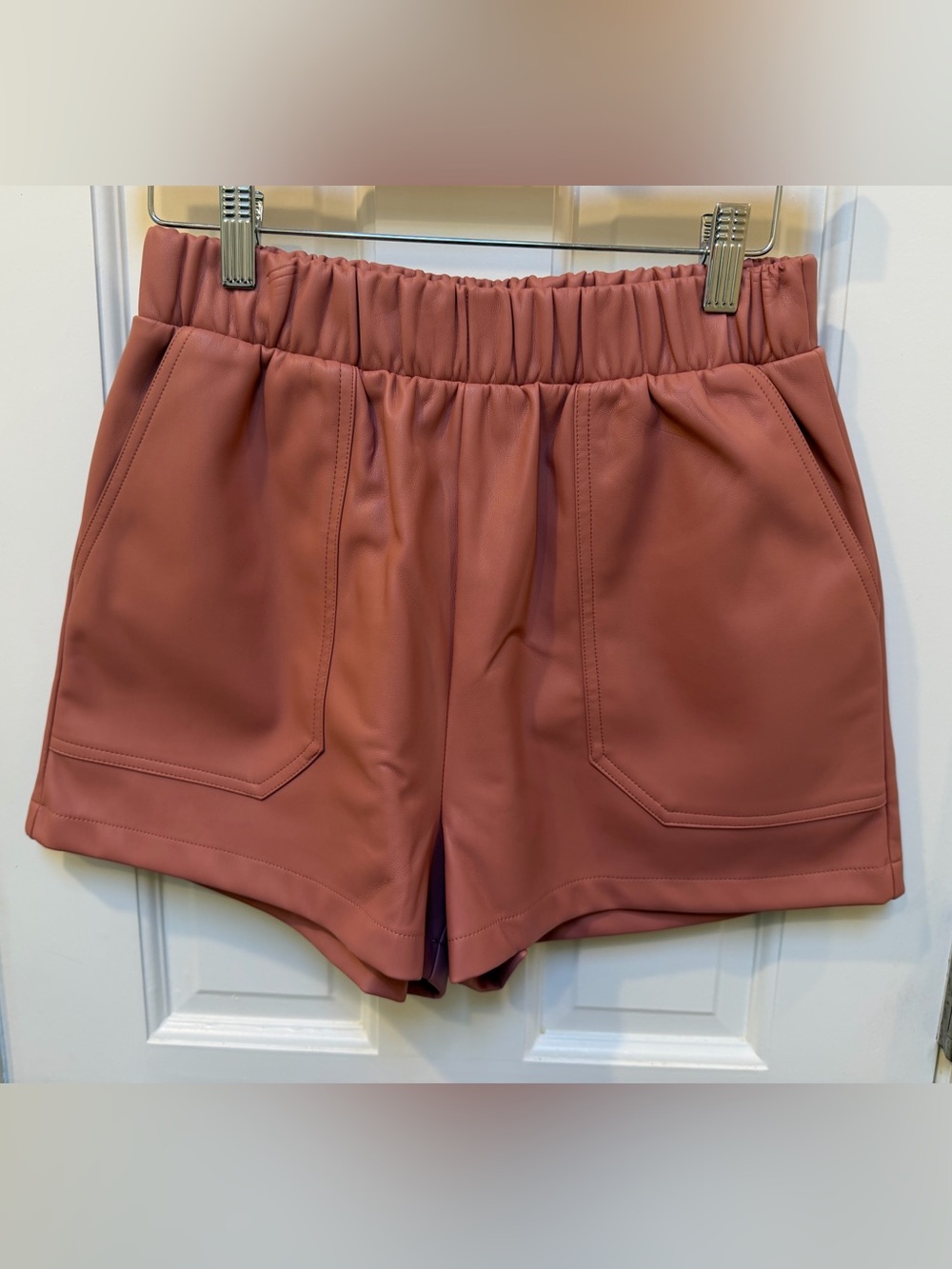 Steve Madden Faux leather shorts